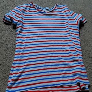 1901 red white and blue shirt
